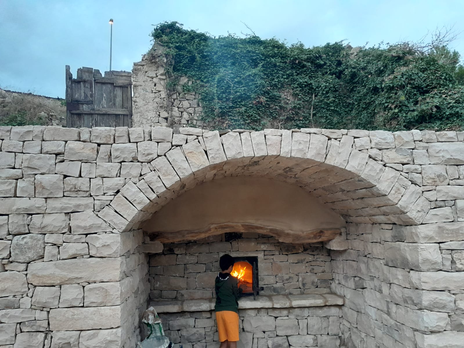 Forn de pedra seca