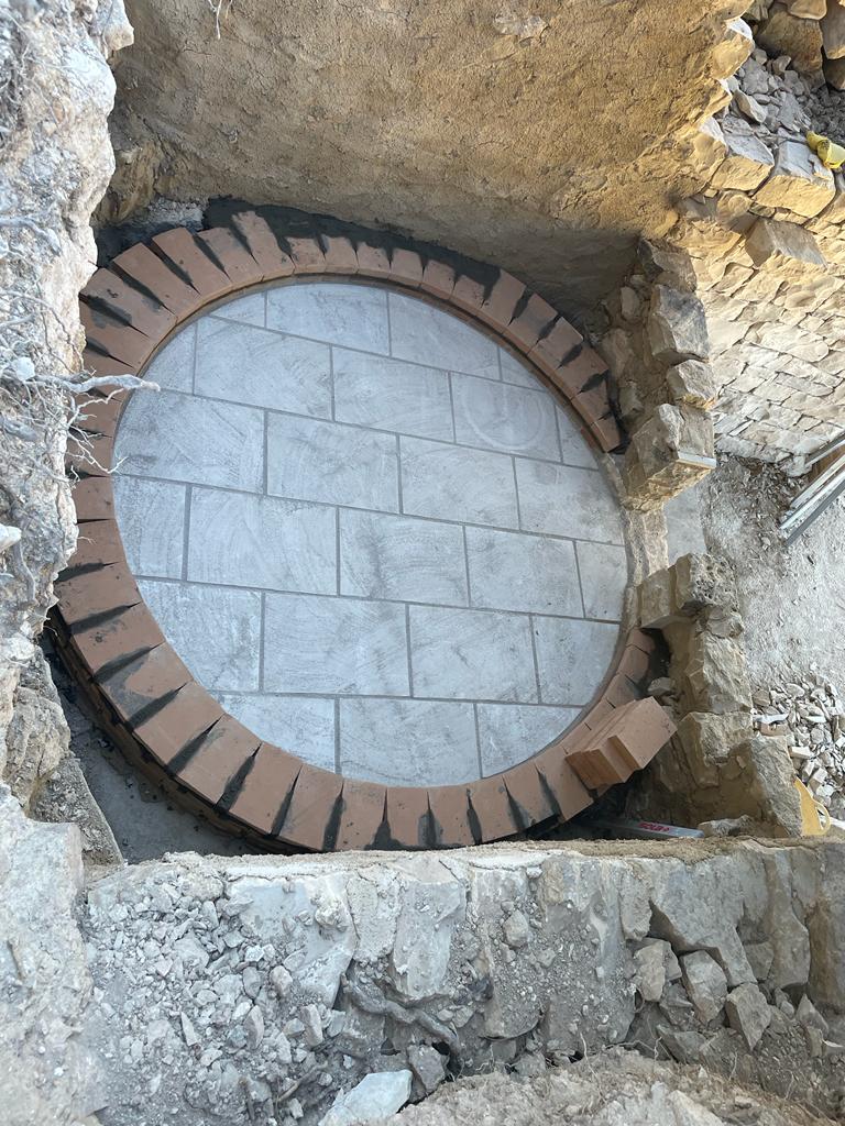 Forn de pedra seca