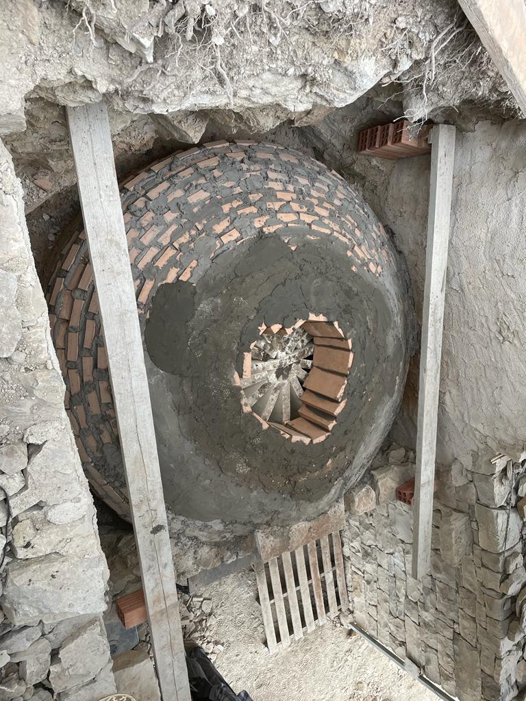 Forn de pedra seca
