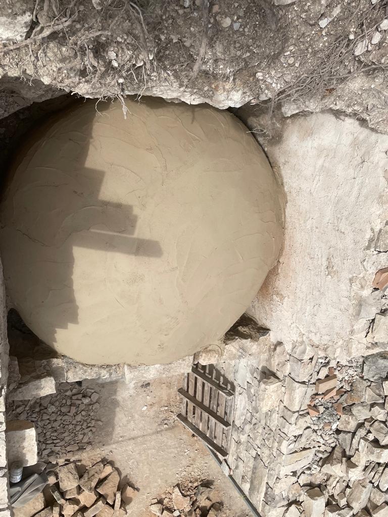 Forn de pedra seca