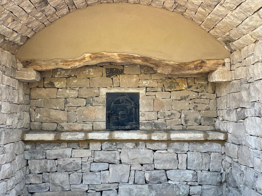 Forn de pedra seca